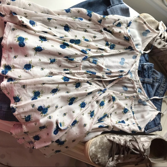 Delias Floral Tank Top Size S - Picture 5 of 7